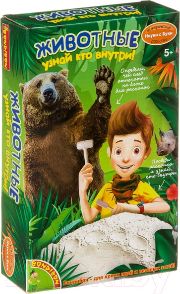 Изображение товара Набор для опытов Bondibon Французские опыты. Узнай кто внутри! / ВВ4119