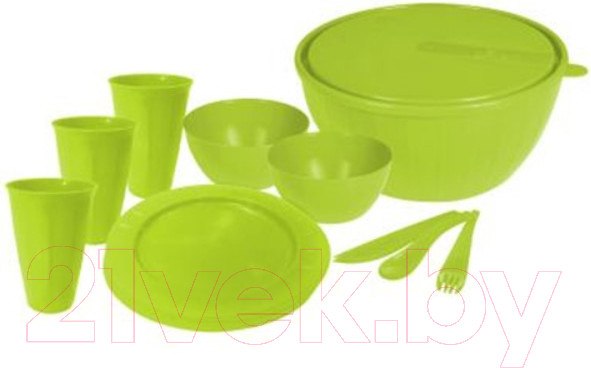 Изображение товара Набор пластиковой посуды Plastic Republic Bono GR1829