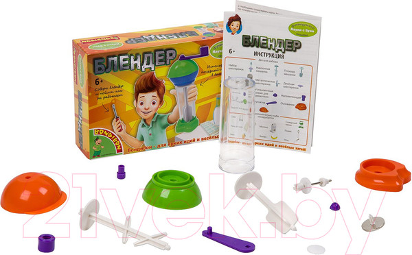 Изображение товара Научная игра Bondibon Французские опыты. Блендер / ВВ3192