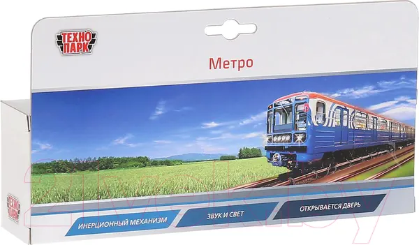 Изображение товара Вагон метро игрушечный Технопарк Вагон метро / SB-14-01-WB(18)