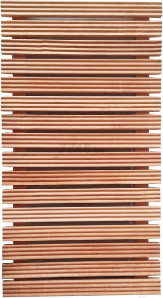 Изображение товара Решетка на пол для бани СаунаОпт 50x120 (ольха)