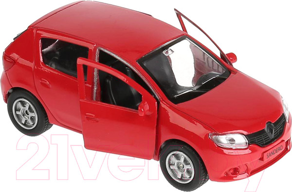 Изображение товара Масштабная модель автомобиля Технопарк Renault Sandero / SB-17-61-RS-N(RE)-WB