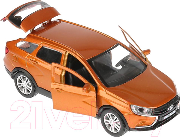 Изображение товара Масштабная модель автомобиля Технопарк Lada Vesta Sw Cross / VESTA-CROSS-GD