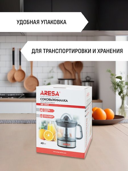 Изображение товара Соковыжималка электрическая Aresa AR-2503
