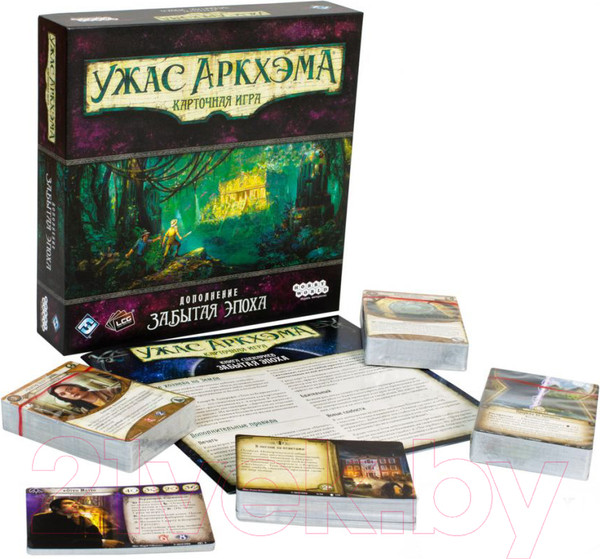 Изображение товара Дополнение к настольной игре Мир Хобби Ужас Аркхэма. Карточная игра: Забытая эпоха / 915172