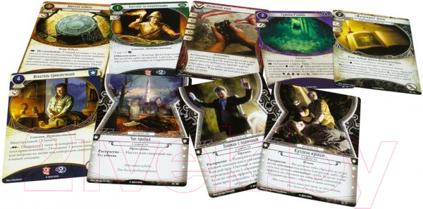 Изображение товара Дополнение к настольной игре Мир Хобби Ужас Аркхэма. Карточная игра: Забытая эпоха / 915172