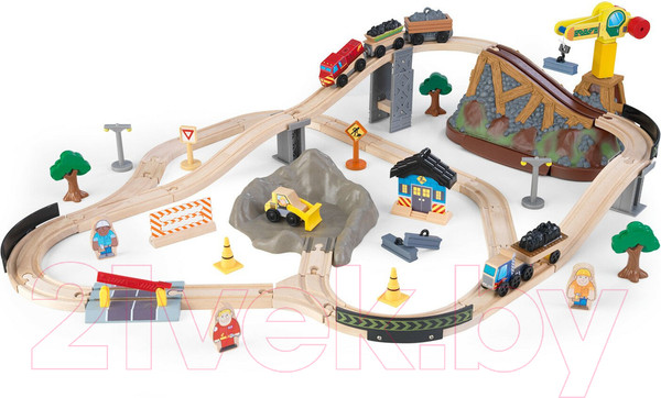 Изображение товара Железная дорога игрушечная KidKraft Горная стройка / 17805-KE
