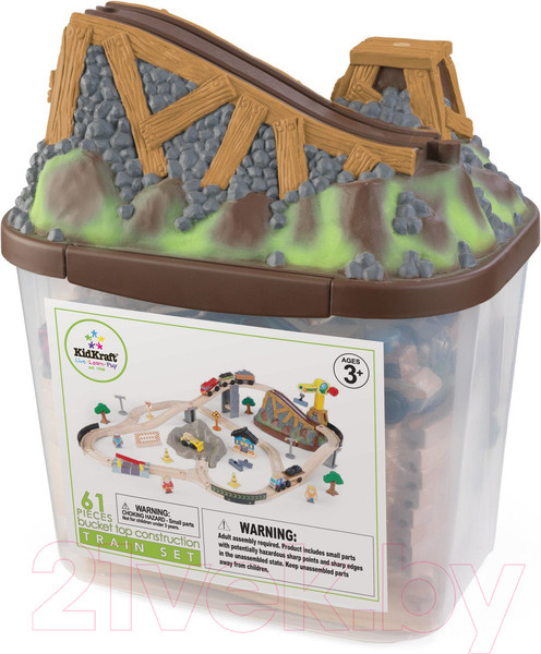 Изображение товара Железная дорога игрушечная KidKraft Горная стройка / 17805-KE