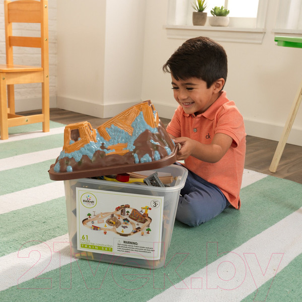 Изображение товара Железная дорога игрушечная KidKraft Горная стройка / 17805-KE