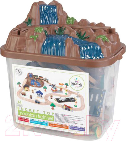 Изображение товара Железная дорога игрушечная KidKraft Горная вершина / 17826-KE