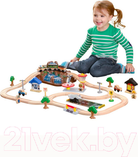 Изображение товара Железная дорога игрушечная KidKraft Горная вершина / 17826-KE
