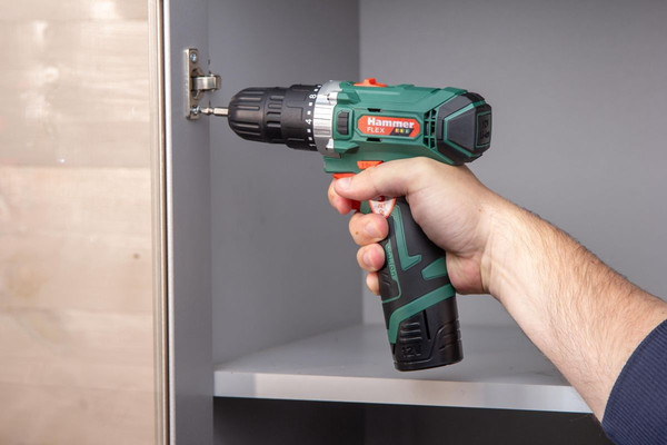 Изображение товара Аккумуляторная дрель-шуруповерт Hammer Flex ACD12CS (645151)