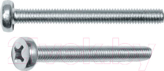 Изображение товара Винт Starfix Полусферическая головка М6x70 DIN 7985 / SMC3-54232-150 (150шт, оцинкованный)