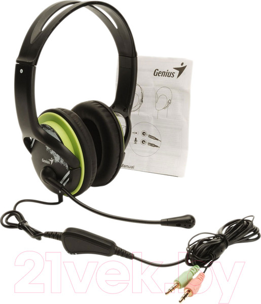 Изображение товара Наушники-гарнитура Genius HS-400A