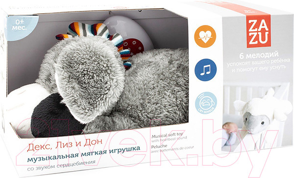 Изображение товара Интерактивная игрушка Zazu Музыкальный Ослик Дон / ZA-DON-01