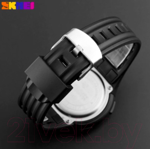 Изображение товара Часы наручные унисекс Skmei 1219 (серебристый)