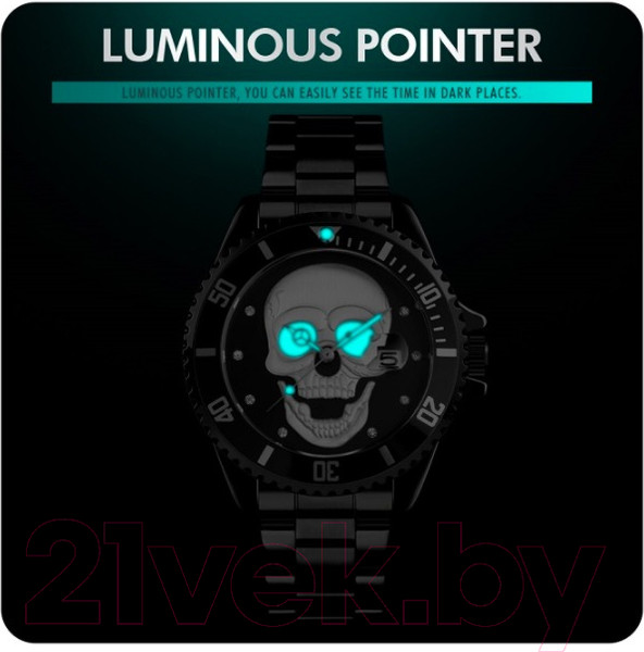 Изображение товара Часы наручные мужские Skmei 9195 (золото/черный)