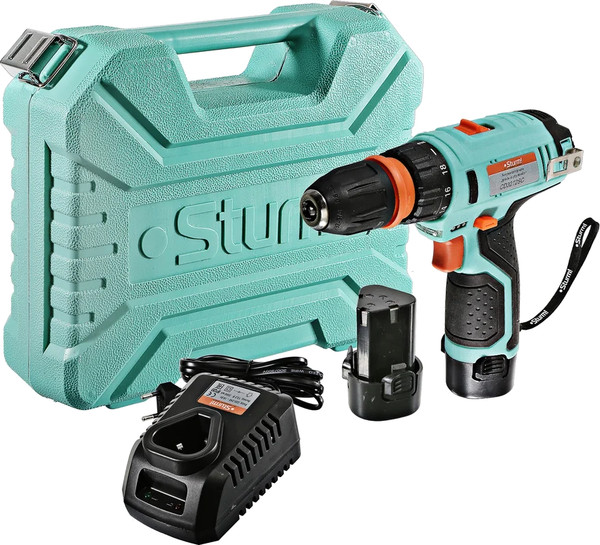 Изображение товара Аккумуляторная дрель-шуруповерт Sturm! CD3212SC