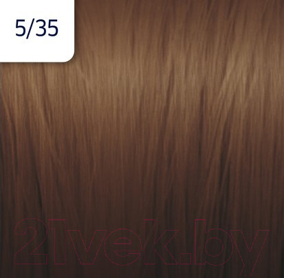 Изображение товара Крем-краска для волос Wella Professionals Illumina Color 5/35 (60мл)