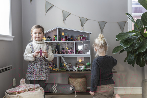 Изображение товара Комплект аксессуаров для кукольного домика Lundby Торшер и потолочная люстра / LB-60605000