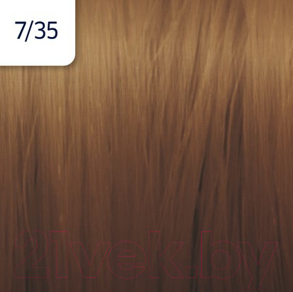 Изображение товара Крем-краска для волос Wella Professionals Illumina Color 7/35 (60мл)