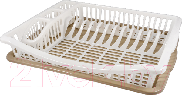 Изображение товара Сушилка для посуды Plast Team Stockholm PT1153 (мокко)