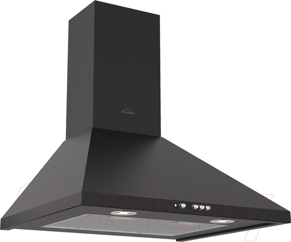 Изображение товара Вытяжка купольная Elikor Вента 50П-430-К3Д (черный)