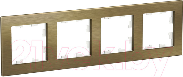 Изображение товара Рамка для выключателей и розеток Systeme (Schneider) Electric AtlasDesign ATN312204