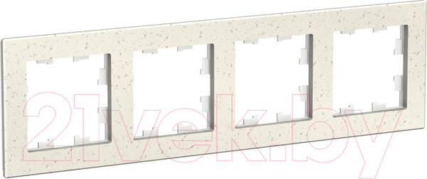 Изображение товара Рамка для выключателей и розеток Systeme (Schneider) Electric AtlasDesign ATN343104