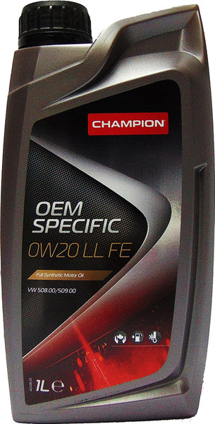 Изображение товара Моторное масло Champion OEM Specific LL FE 0W20 / 8226397 (1л)