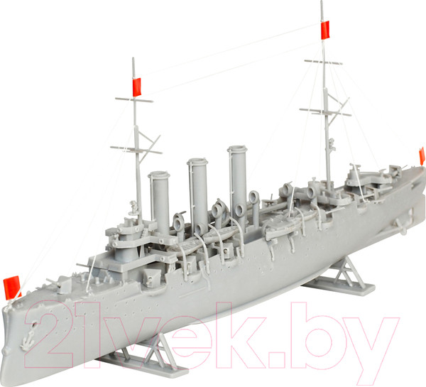 Изображение товара Сборная модель Огонек Крейсер Аврора 1:400 / С-181
