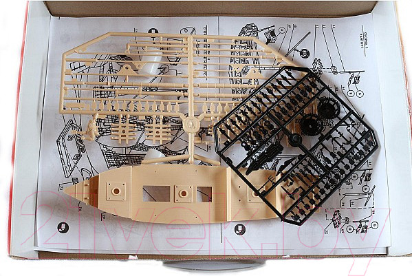 Изображение товара Сборная модель Огонек Парусный военный корабль Орел / С-177