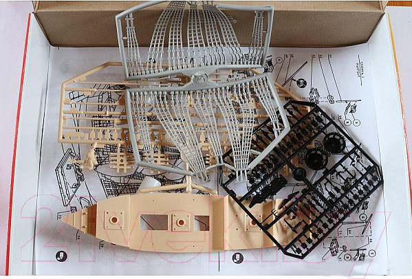 Изображение товара Сборная модель Огонек Парусный военный корабль Орел / С-177