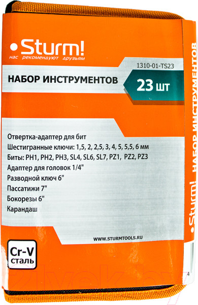 Изображение товара Универсальный набор инструментов Sturm! 1310-01-TS23