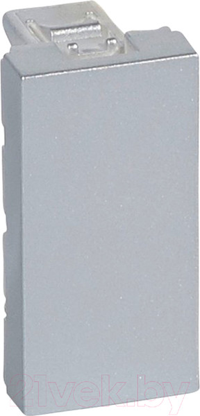 Изображение товара Декоративная заглушка для розетки Legrand Mosaic 079270 (алюминий)