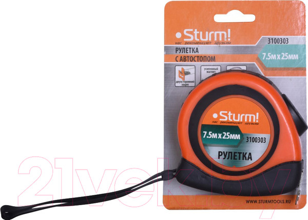 Изображение товара Рулетка Sturm! 3100303