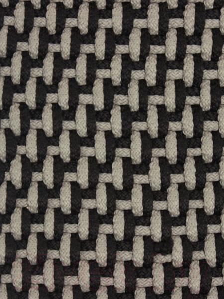 Изображение товара Ковер Indo Rugs Uni 100 (140x200, белый/черный)