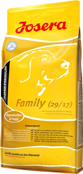 Изображение товара Сухой корм для собак Josera JosiDog Family Reproduction&Puppy (15кг)