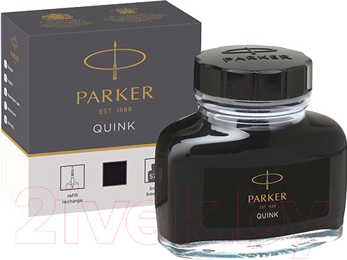 Изображение товара Чернила для перьевой ручки Parker 1950375 (черный)
