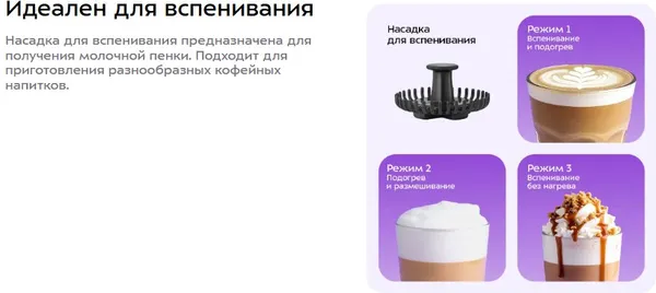 Изображение товара Вспениватель молока Kitfort KT-710