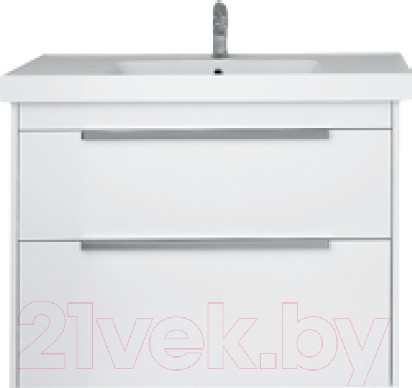 Изображение товара Тумба под умывальник Dreja Prime 60 (белый глянец)