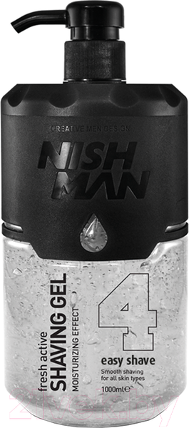Изображение товара Гель для бритья NishMan 4 Easy Shave (1л)