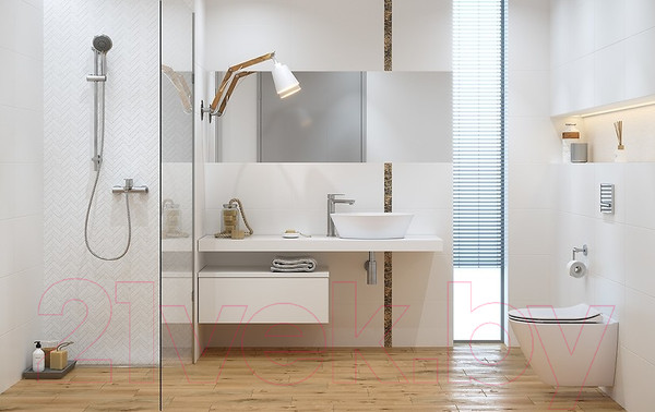 Изображение товара Плитка Cersanit White Micro PS812 (290x590)