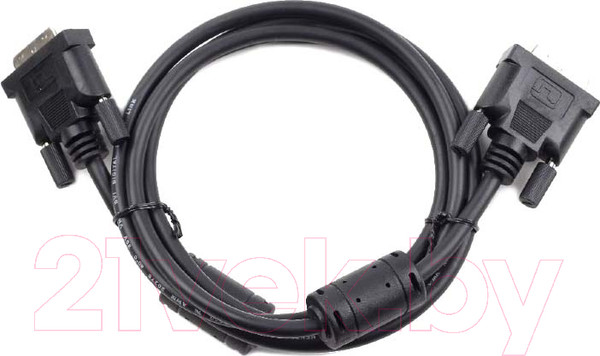Изображение товара Кабель Gembird CC-DVI2L-BK-6 (1.8м)