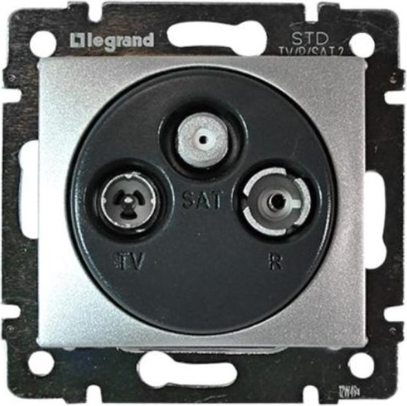 Изображение товара Розетка Legrand Valena 770136 (алюминий)
