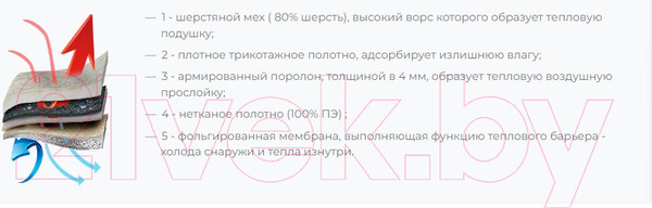 Изображение товара Сапоги для охоты и рыбалки FortMen Эва Ермак 30 / 30(СЕ)380У60 (р-р 44)