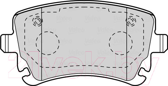 Изображение товара Тормозные колодки Valeo 301004