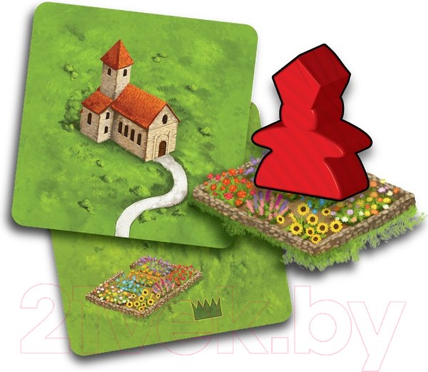 Изображение товара Настольная игра Мир Хобби Каркассон. Королевский подарок 2019г / 915171