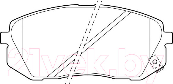 Изображение товара Тормозные колодки Valeo 301324