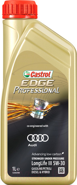Изображение товара Моторное масло Castrol Edge Professional LongLife III 5W30 / 157AD3 (1л)